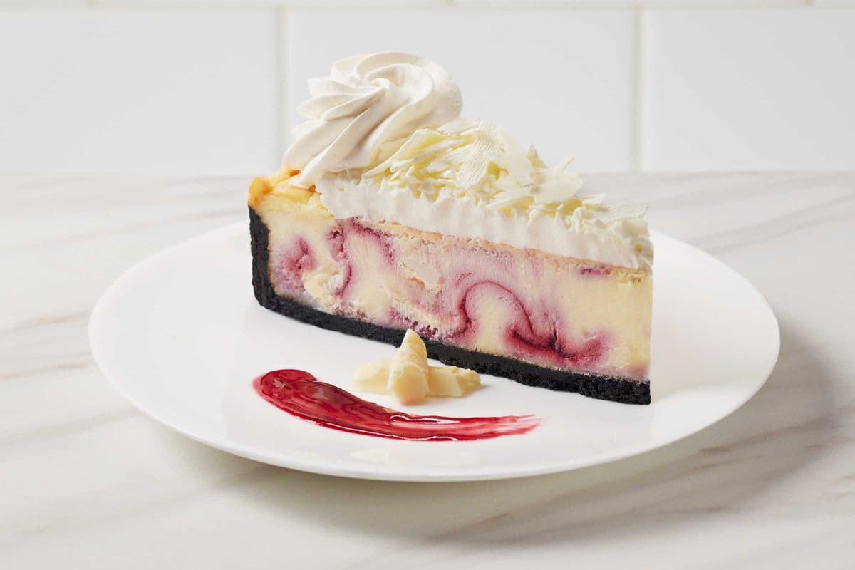 White Chocolate Raspberry Cheesecake (1 pc) (Most Liked)