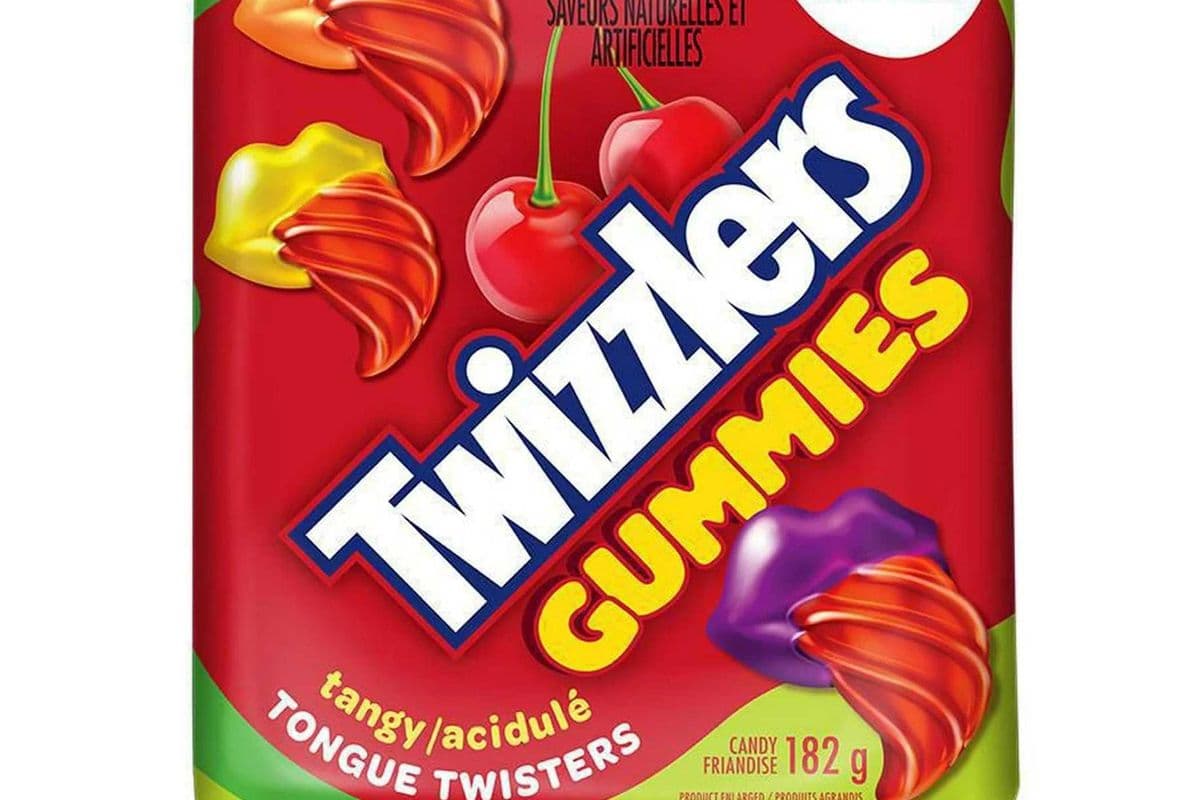Twizzlers Gummies Tangy (182 gm) (182 gm)