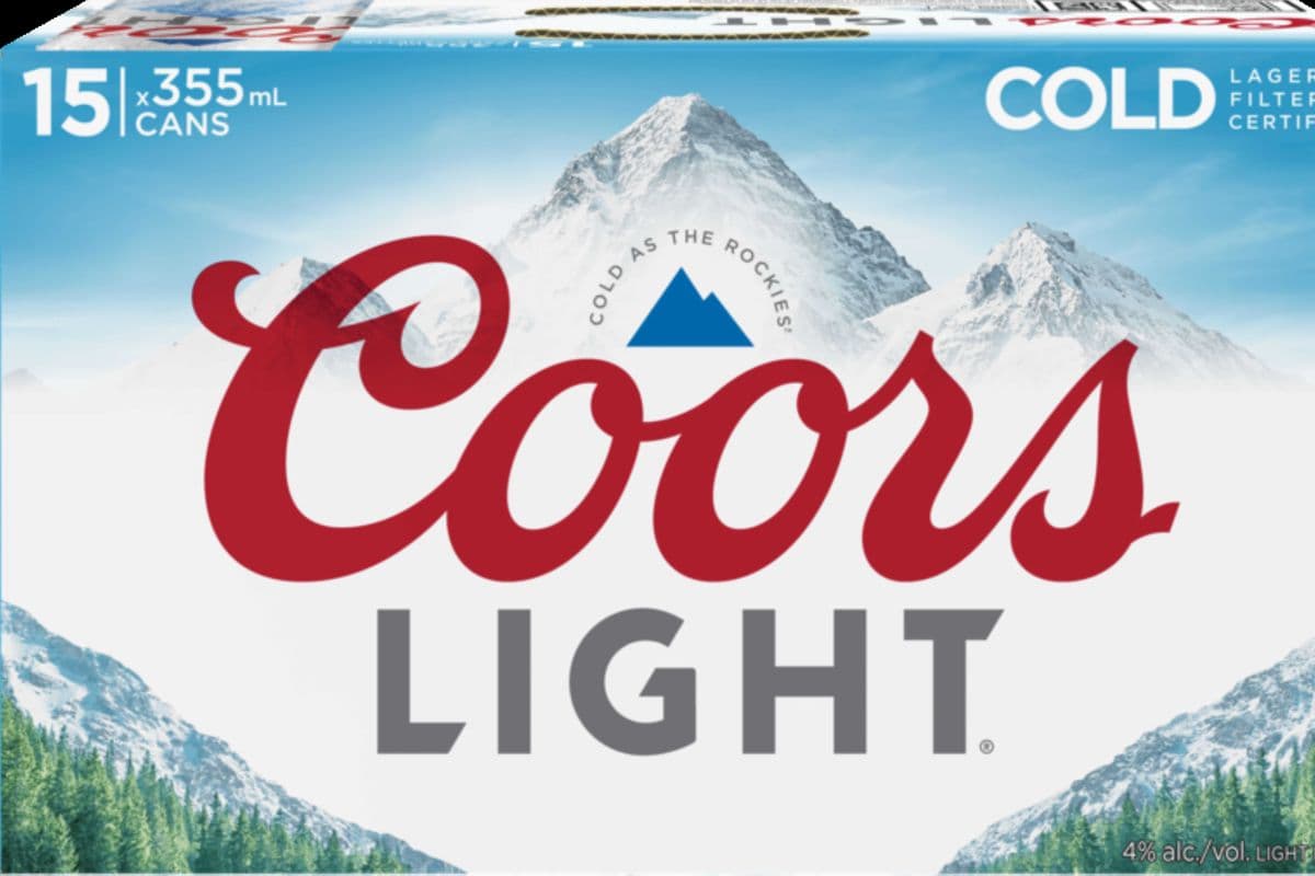Coors Light 15 pack (15 x 355 ml)
