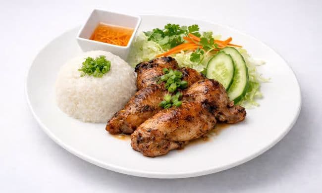 R1. Riz au Poulet Grilles / Grilled Chicken with Rice