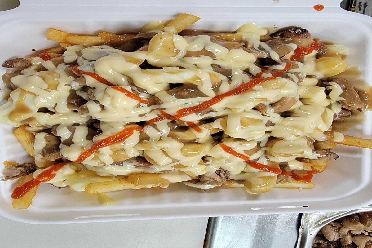 Chicken Shawarma on Poutine