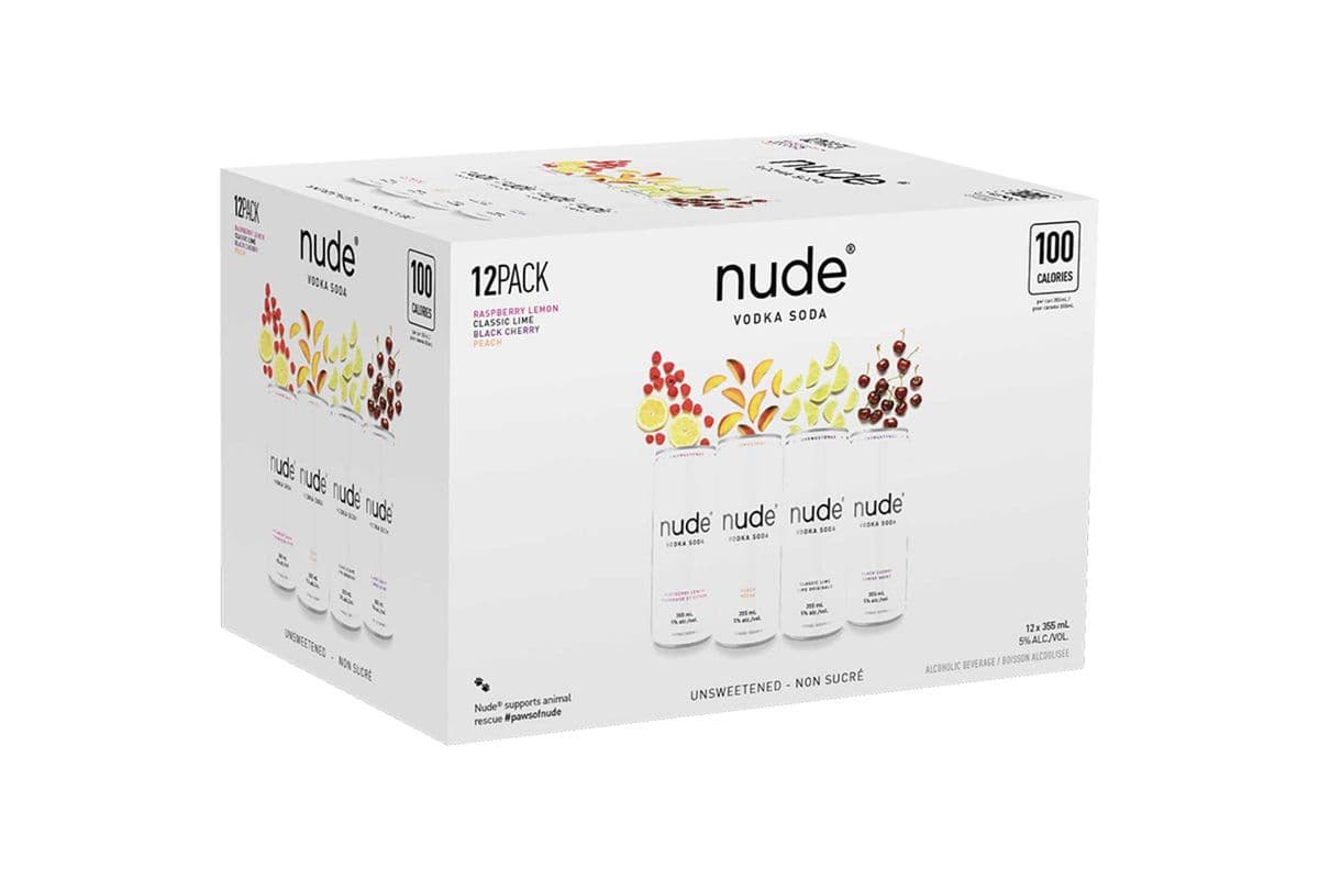 Nude Vodka Soda Mixer V1 (12 x 355 ml Cans)