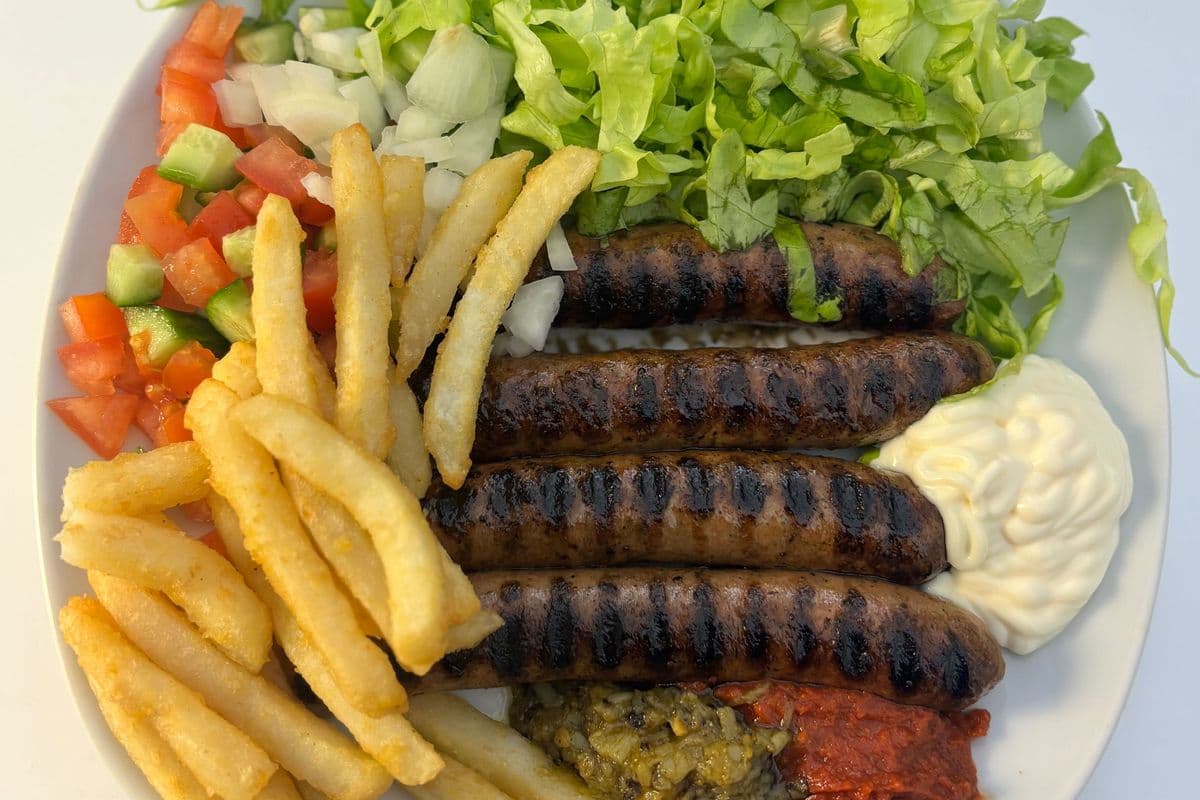 Assiette merguez