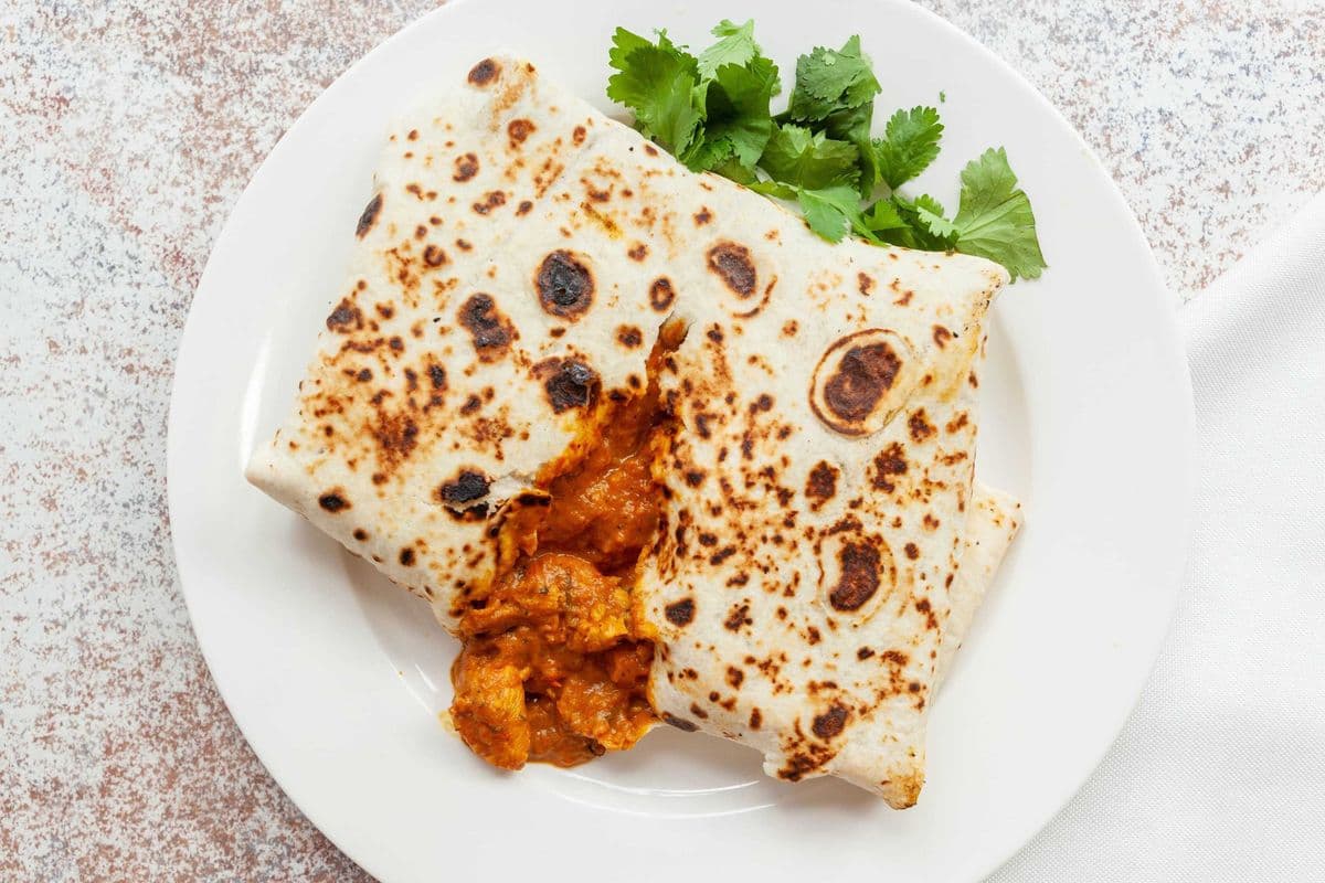 Vegetable Korma Roti