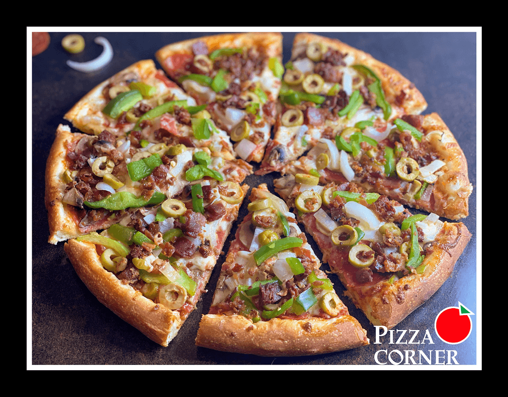Large Corner Special Gourmet Pizza