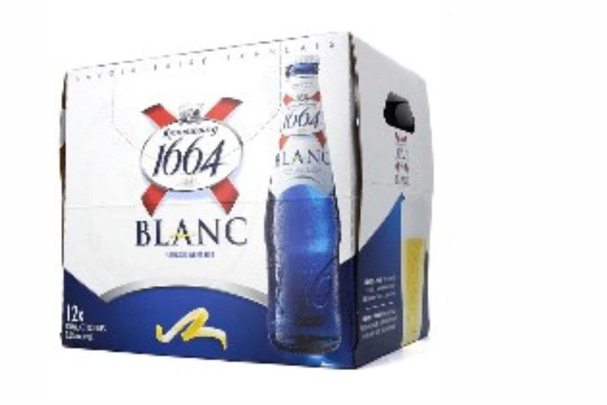 Kronenbourg 1664 Blanc 12 x 330 ML Bottles (1 x 330 ml Bottles)