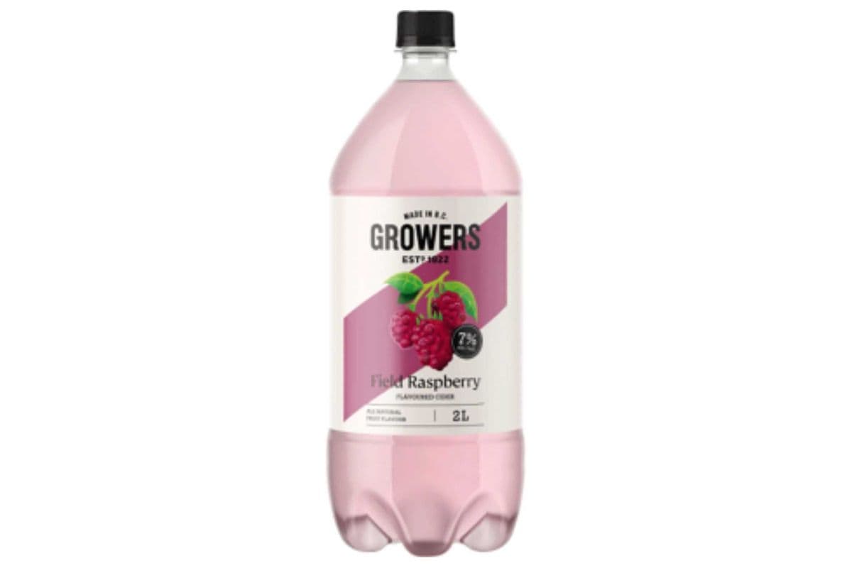 GROWERS FIELD RASPBERRY 2L CIDER (1 x 2L)