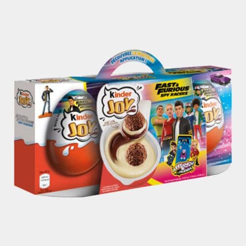 Kinder Surprise Œuf chocolat au lait (3 x 20g) / Kinder Surprise Milk Chocolate with Milky Lining (3 x 20g)