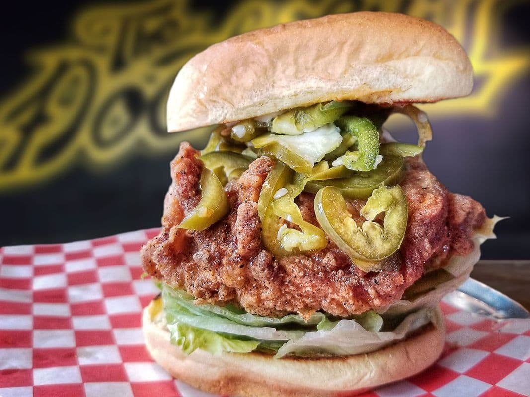 Hot Dock Chicken Sandwich