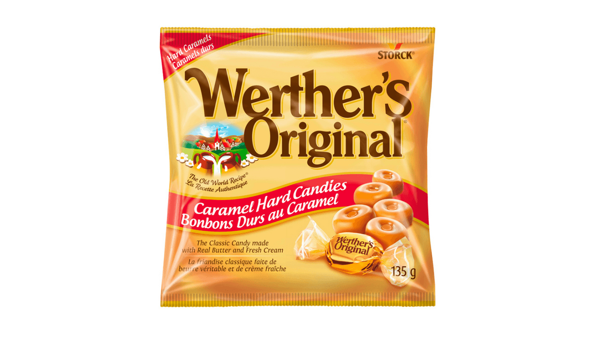 Werther's Original - Bonbons Durs au Caramel / Caramel Hard Candies 135g