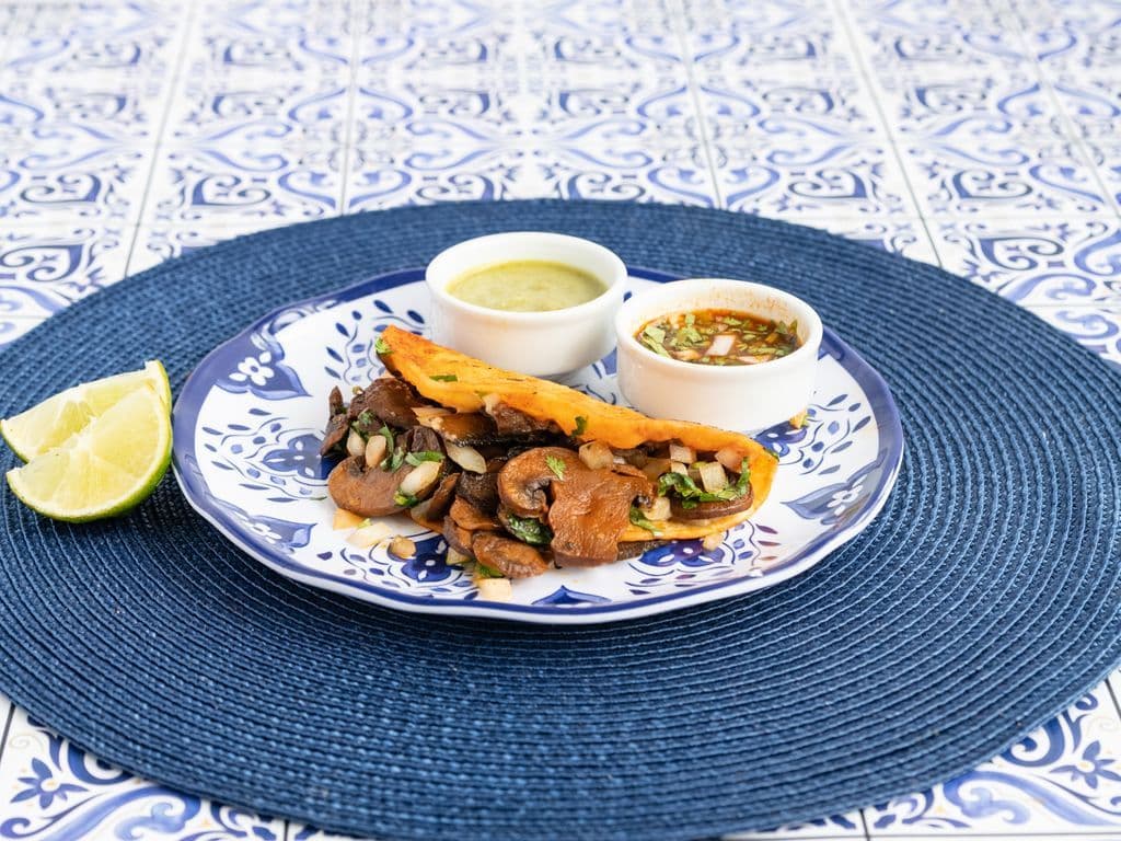 Taco Vegan Birria (mushrooms) Normal