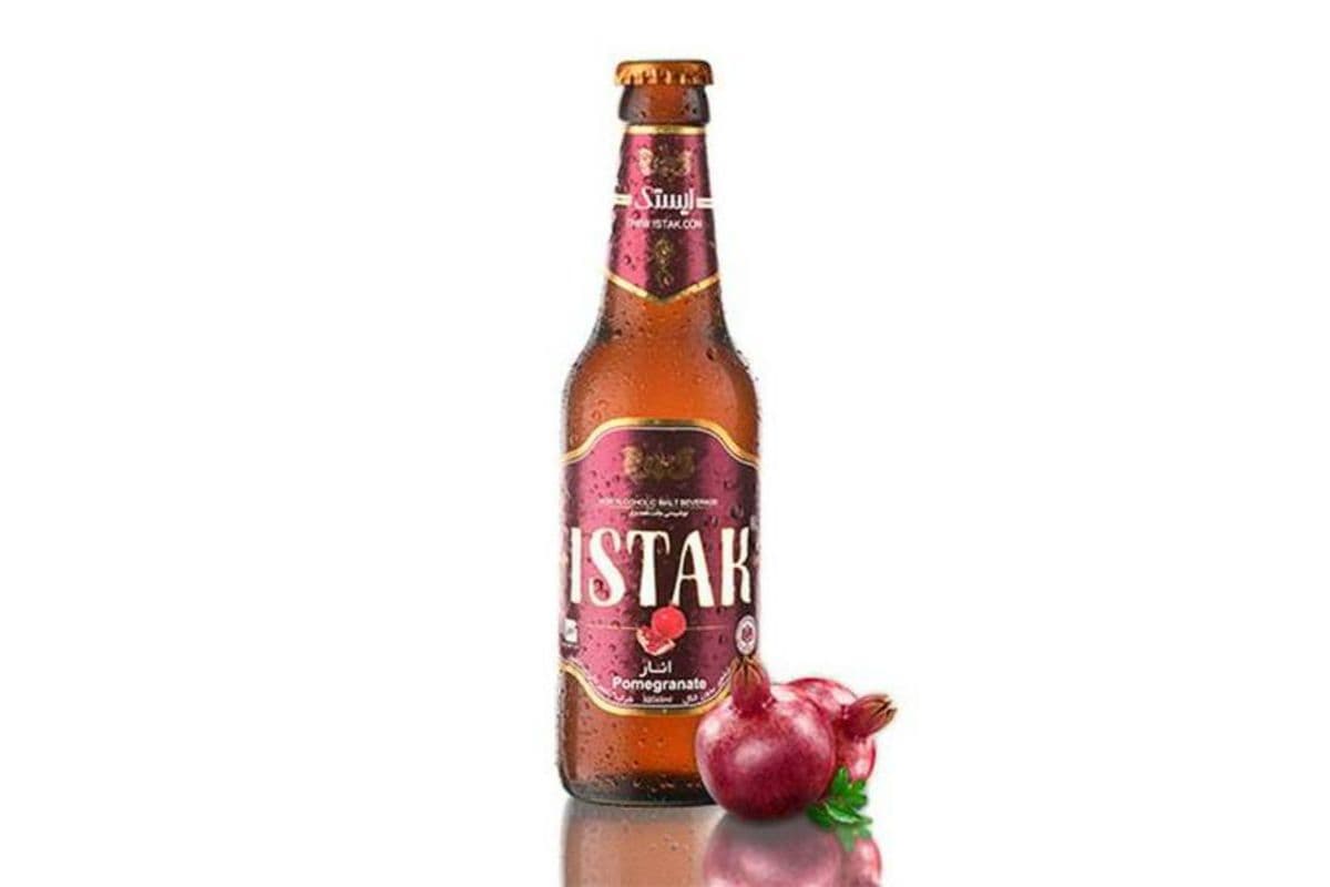 Istak • Pomegranate Non-Alcoholic Malt Drink / Boisson Maltée Sans Alcool À La Grenade (12 pcs)