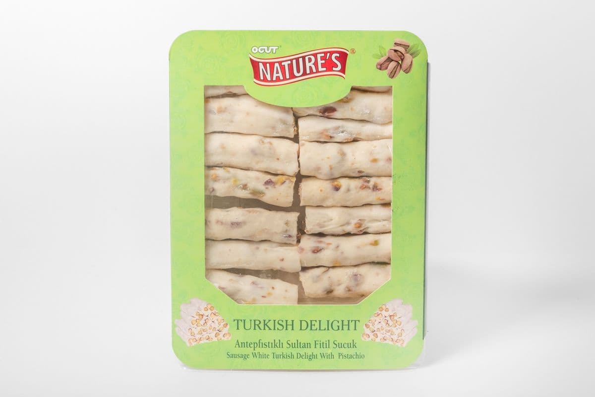 Turkish Delight W Hazelnut (Saussage) (300 g)