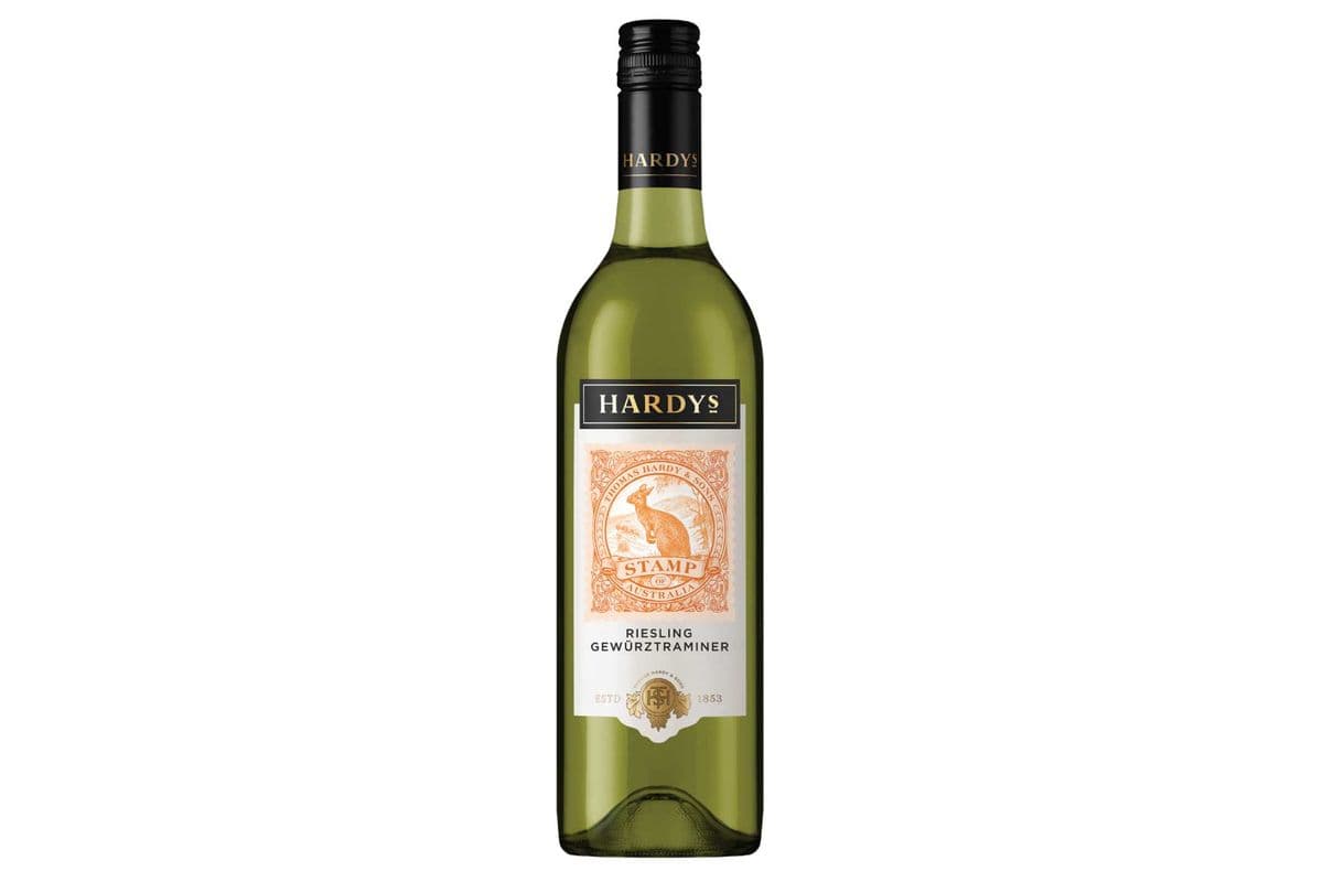 Hardy's Riesling Gewutztraminer (1 x 750 ml Bottle)