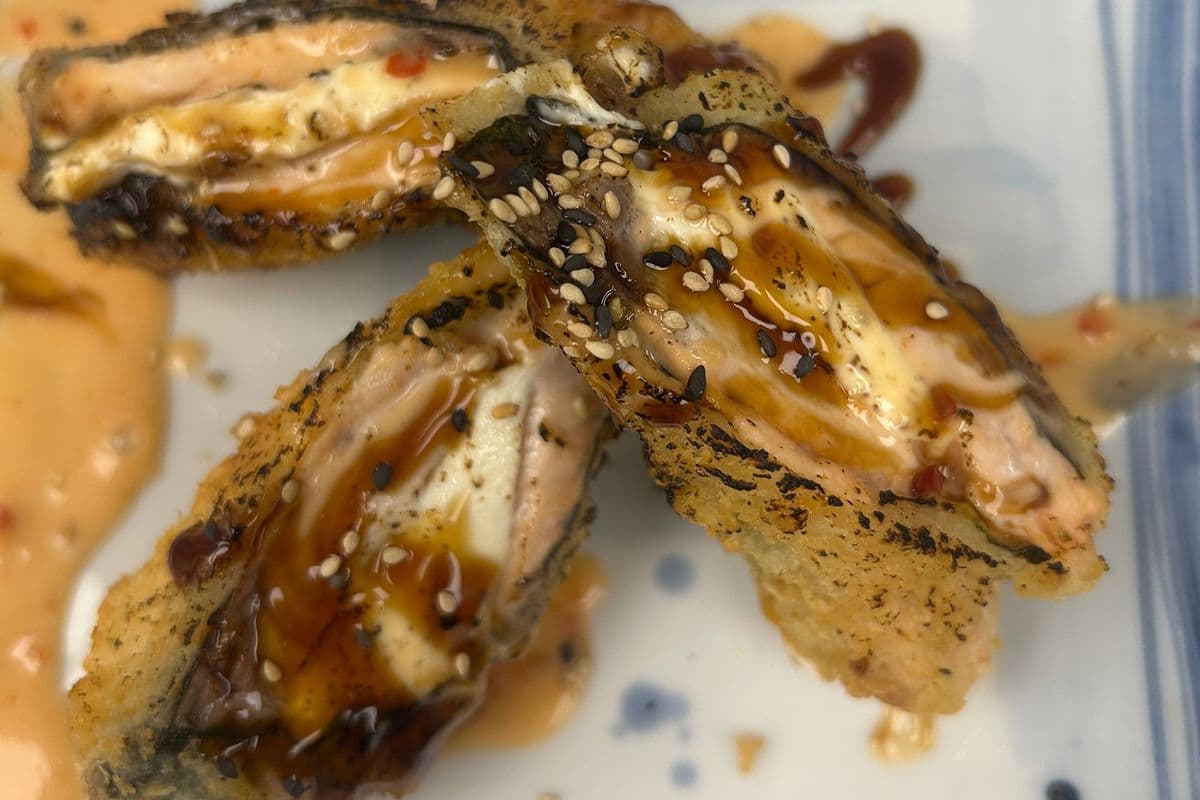 (4pcs)Salmon Fried