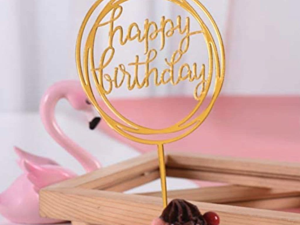 Make a BIrthday Wish with Birthday Topper