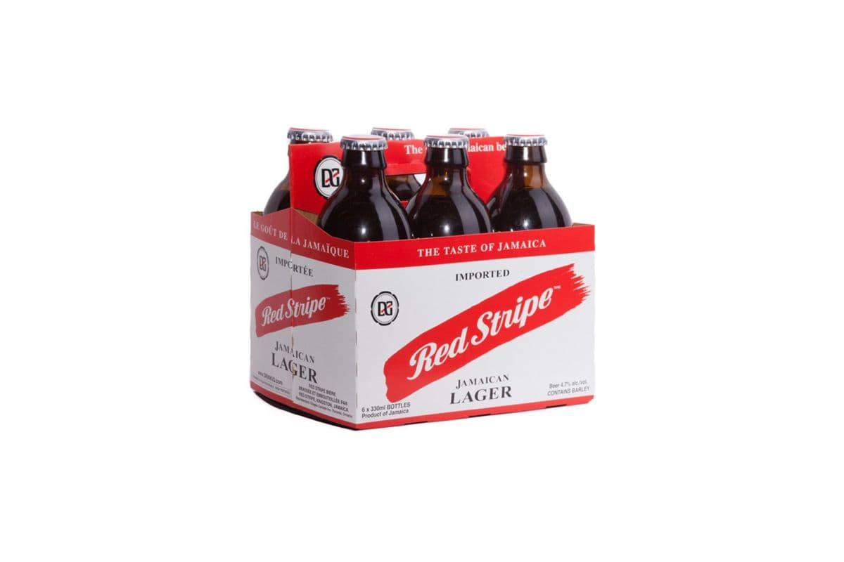 Red Stripe Jamaican Beer (6 Bottles)