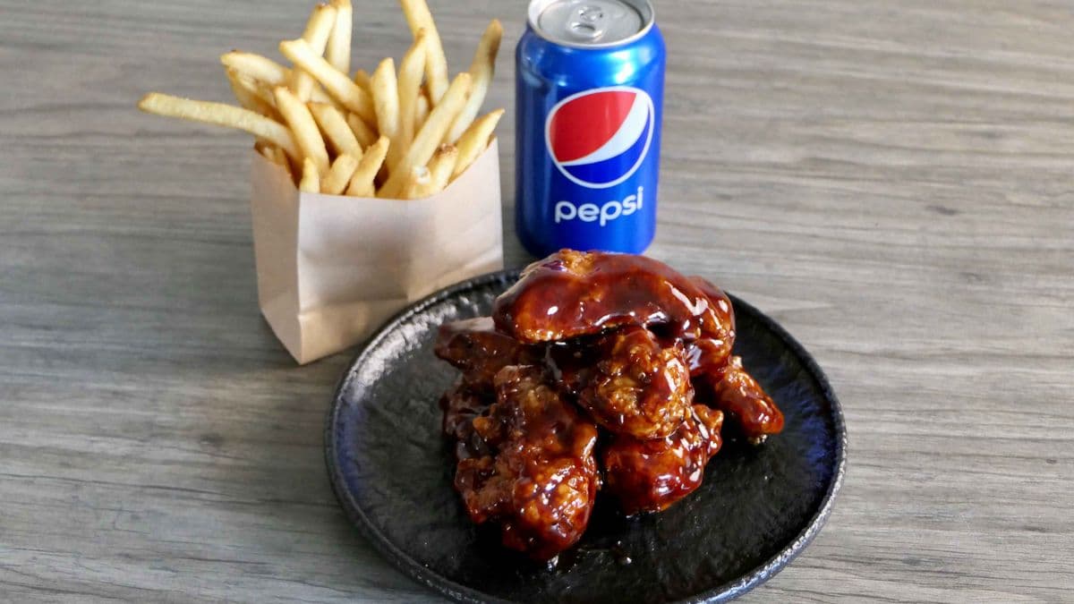 Teriyaki Wings Combo