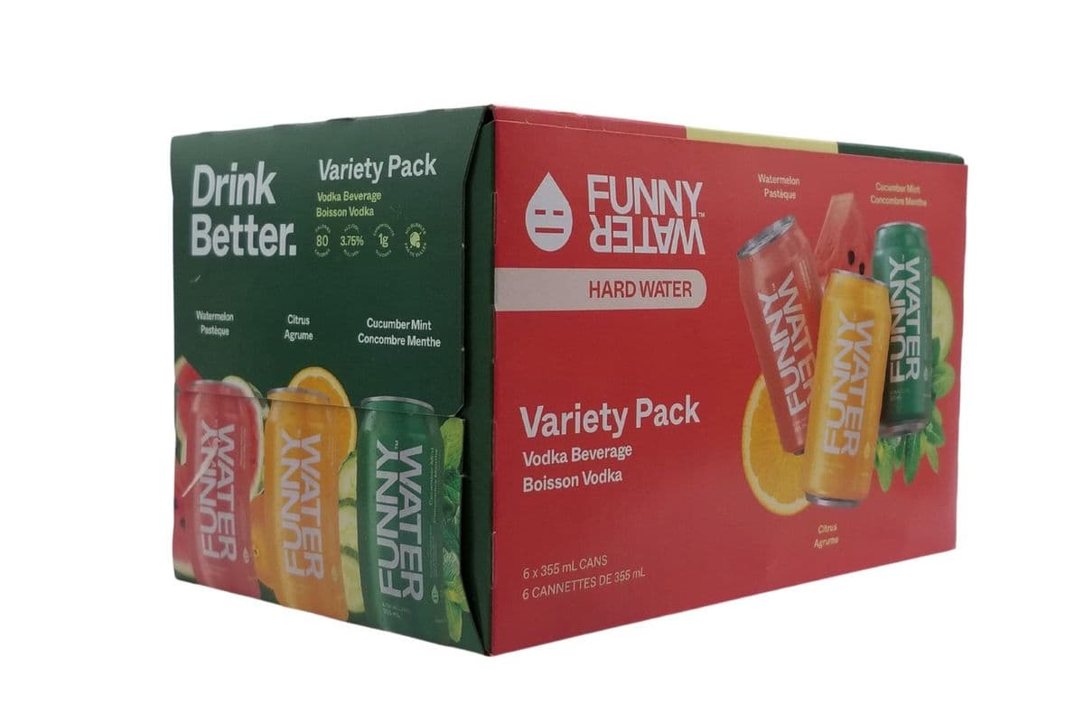 Funny Water Mixed Pack (6 x 355 ml)