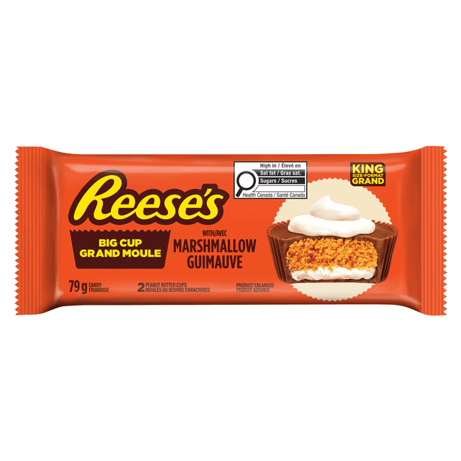 Reese's Big Cup Marshmallow King Size - USA (79g)