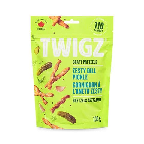 Twigz Zesty Dill Pickle 130g