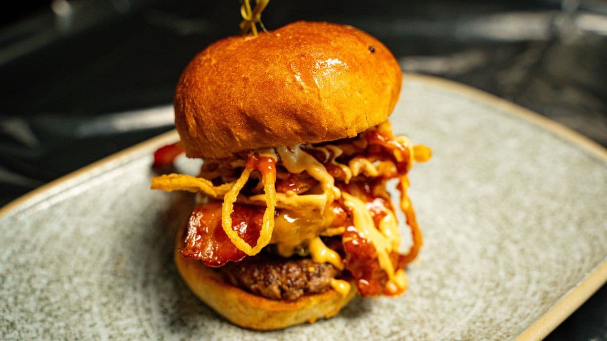 Diablo Double Smash Burger