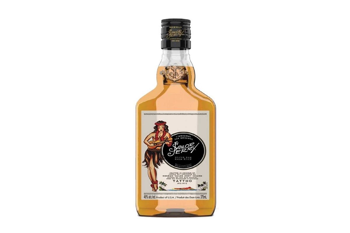 870024. SAILOR JERRY SPICED RUM (1 x 375ML)