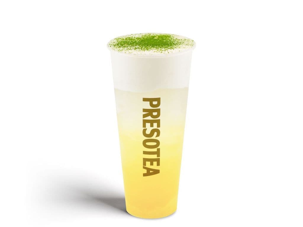 Yuzu avec mousse au fromage / Snow Foam Yuzu