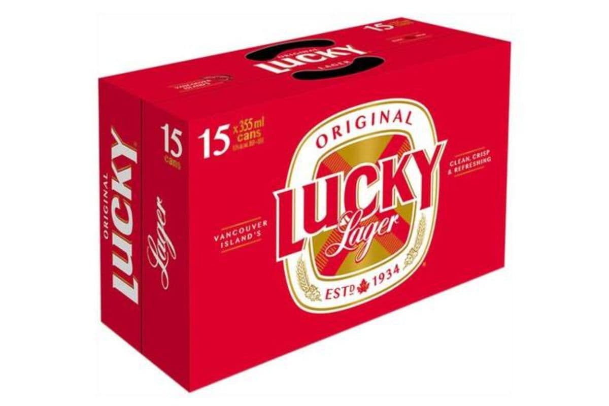 Lucky Lager (15 x 355 ml Cans)