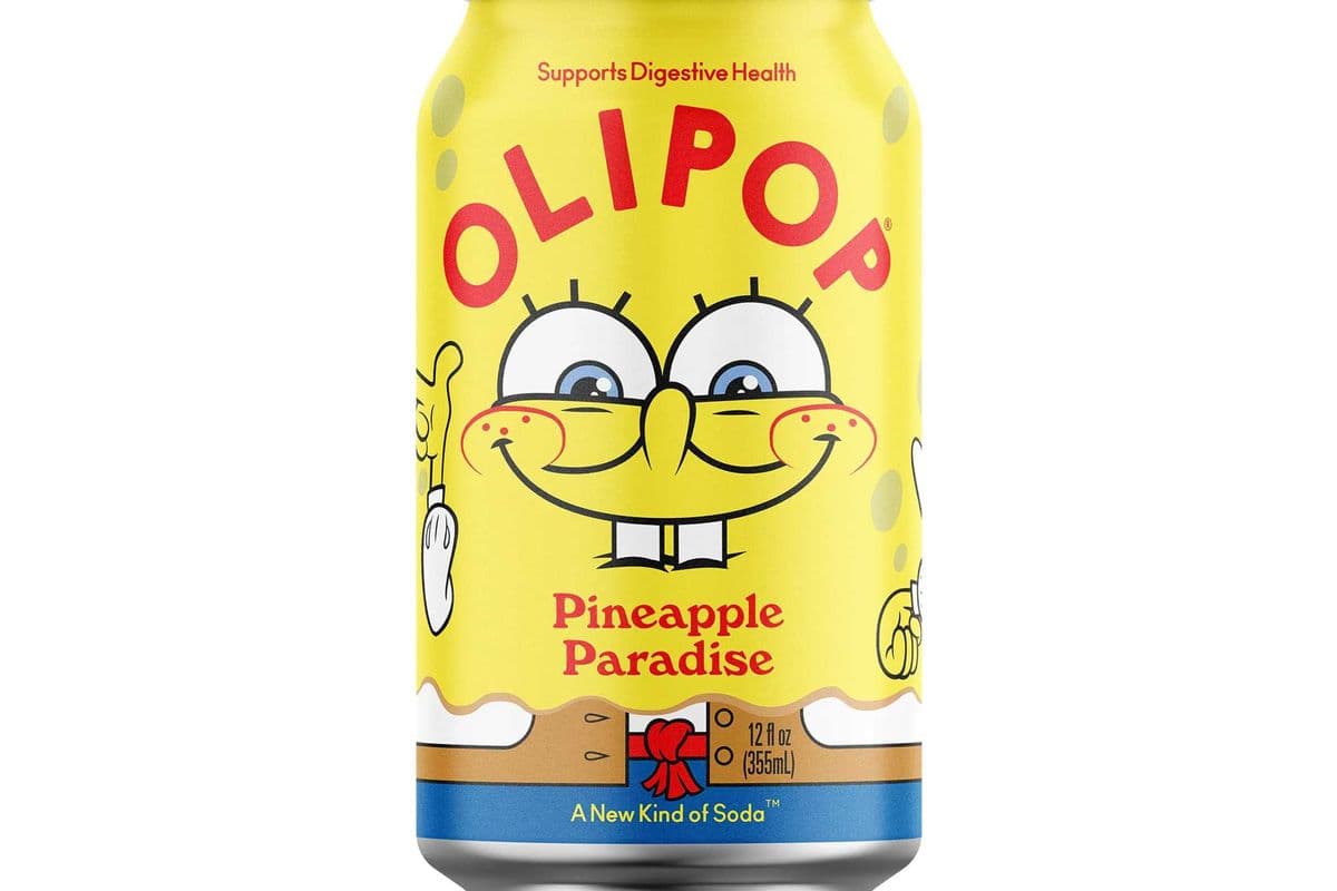 Olipop Spongebob Pineapple Paradise (12oz)
