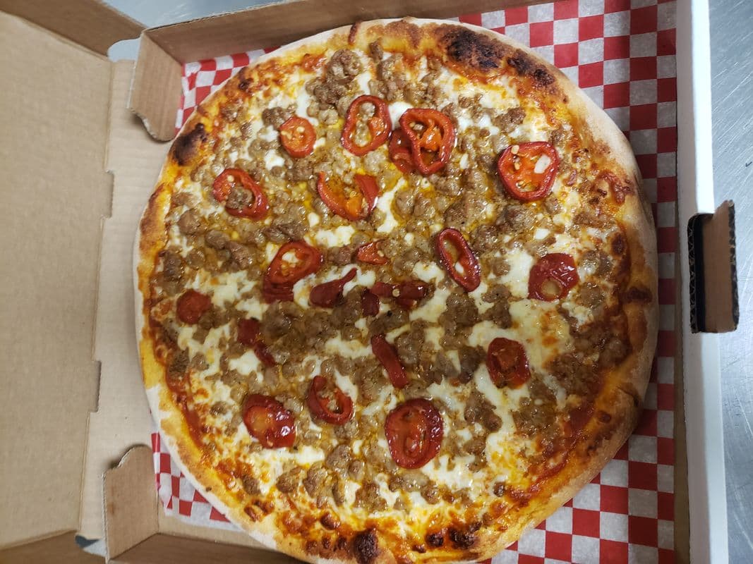 Pizza moyenne 12" Calabrese