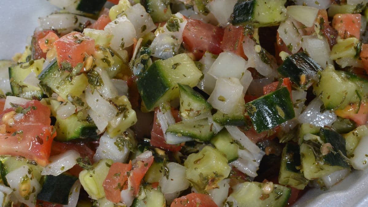Shirazi Salad