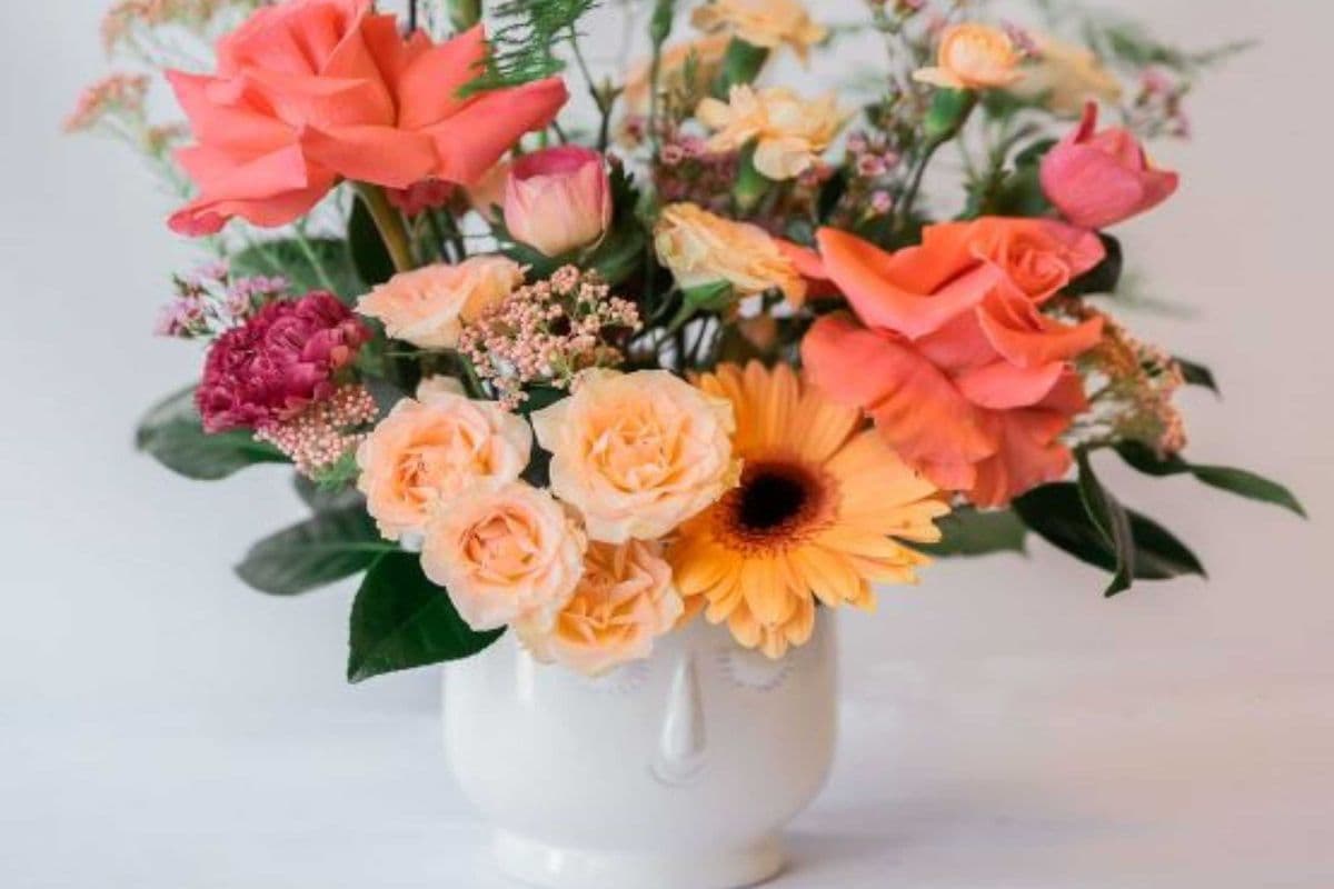 Your Beautiful Face - arrangement in a vase