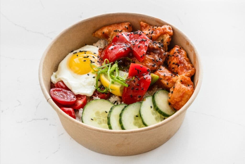 Sweet and Sour Chicken Bowl