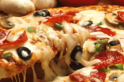 Petite pizza 10" toute garnie / Small 10" All Dressed Pizza