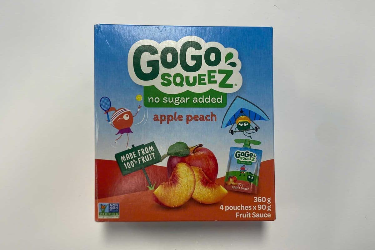 Gogo Squeez Apple Peach (360g) (45 Cal)
