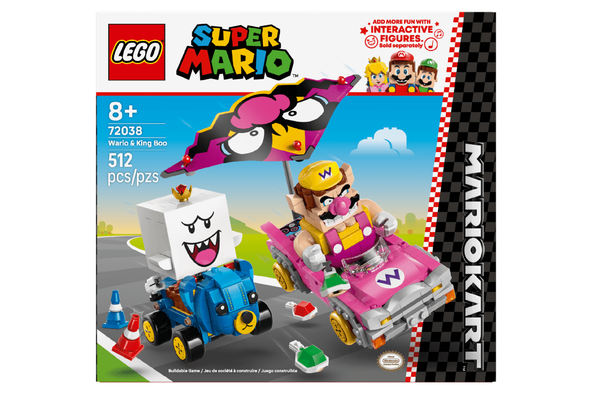LEGO Super Mario Mario Kart Wario & King Boo (72038)