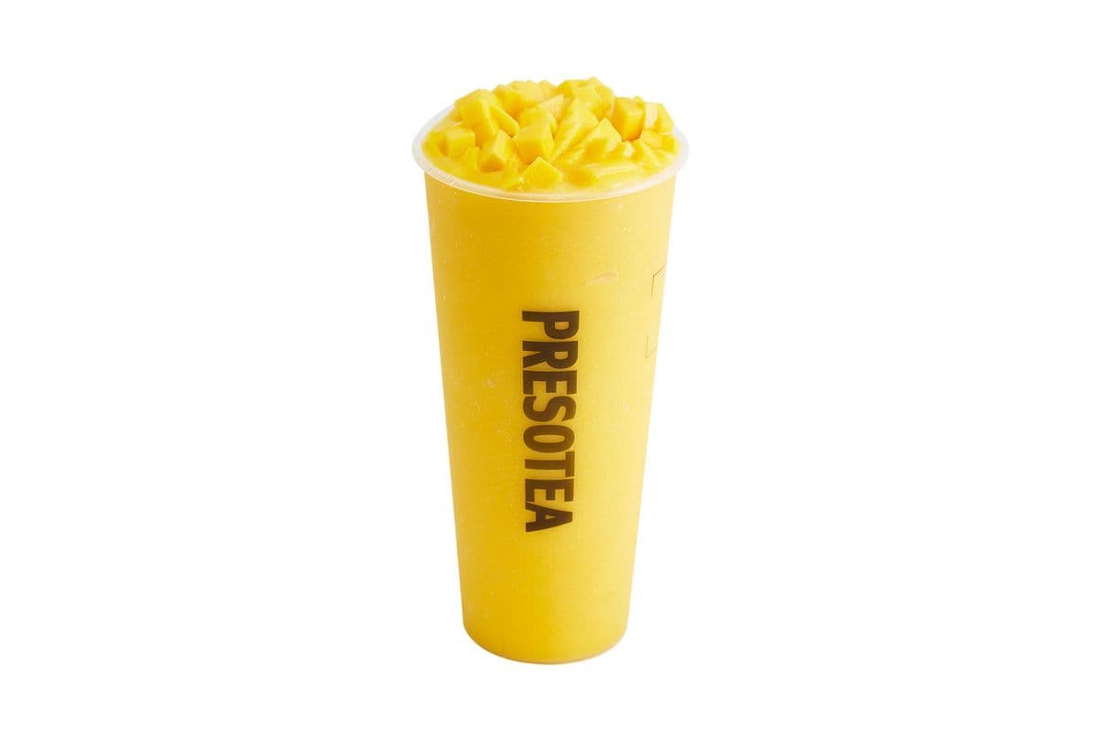 Fresh Mango Yogurt Slush