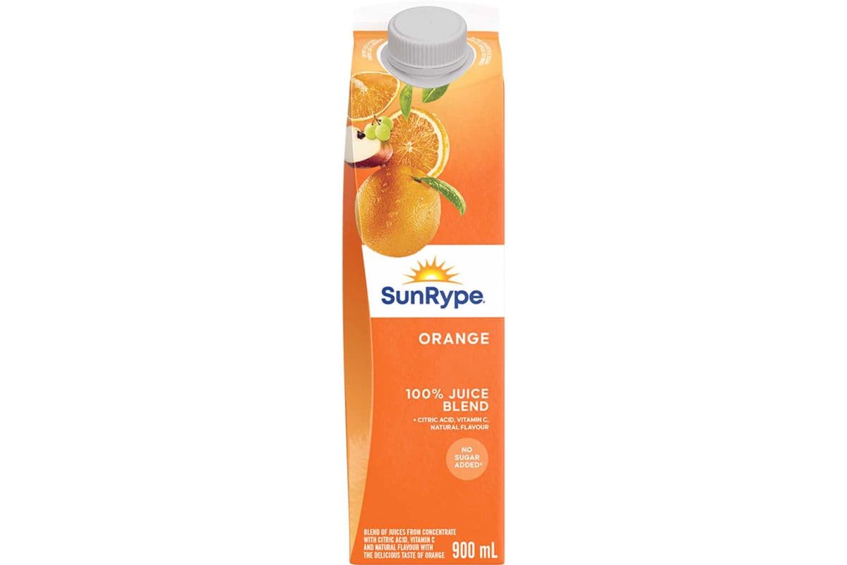 Sunrype Orange Juice (900ml)