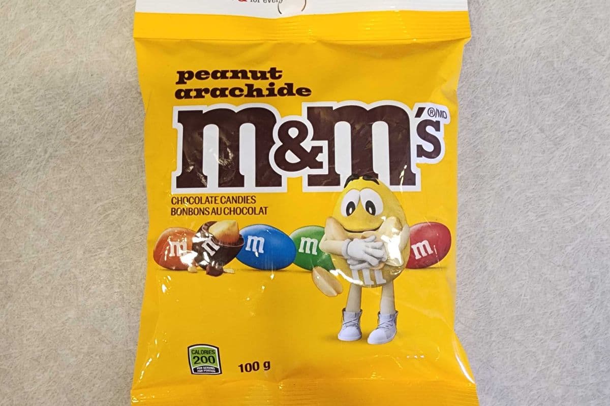 M&M Share and Go Peanut Arachide 100-120g