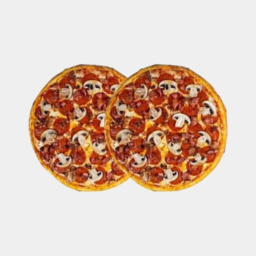 2 Large Pizzas
