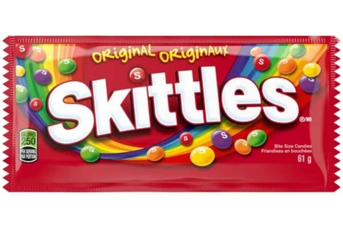 Skittles original (61g) (250 Cal)