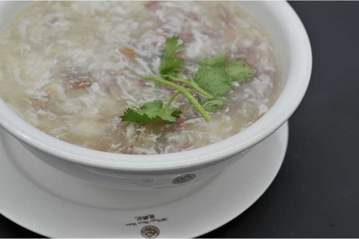 G6. Minced Beef with Egg White Thick Soup
