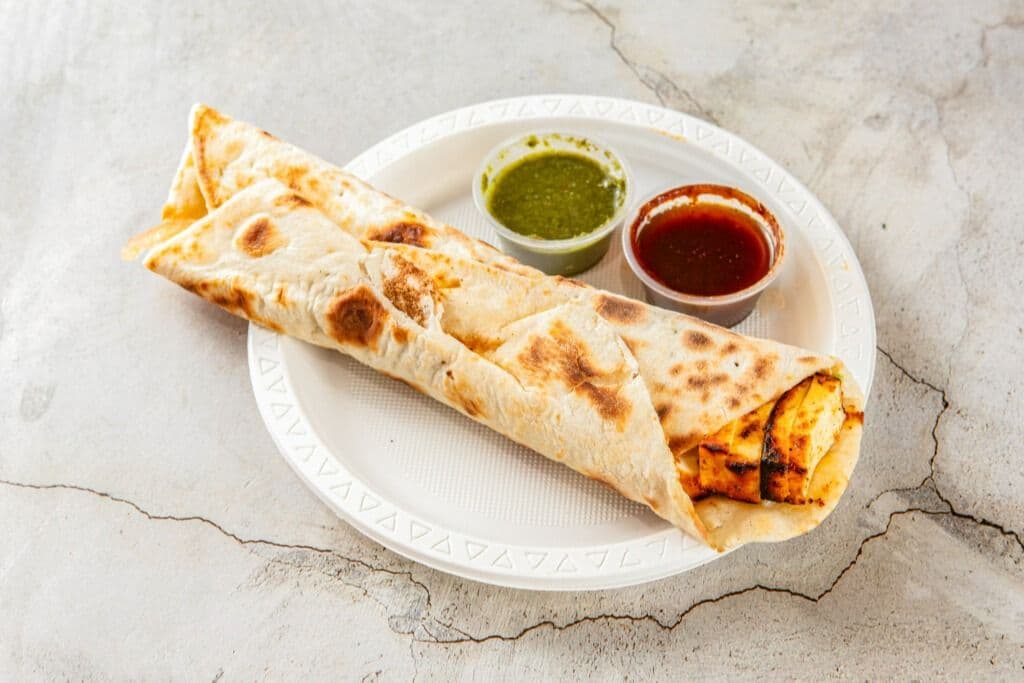 Paneer Tikka Wrap