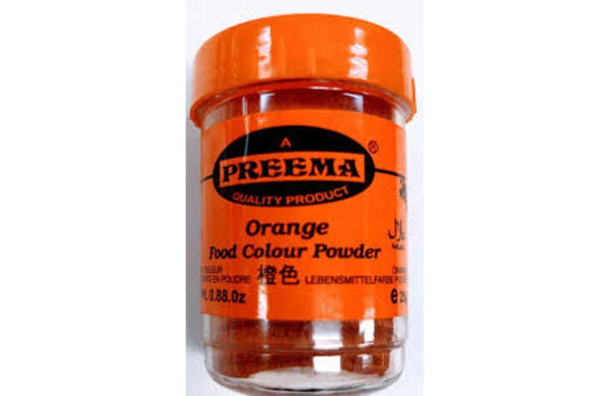 Preema Food Colour Deep Orange (25 g)