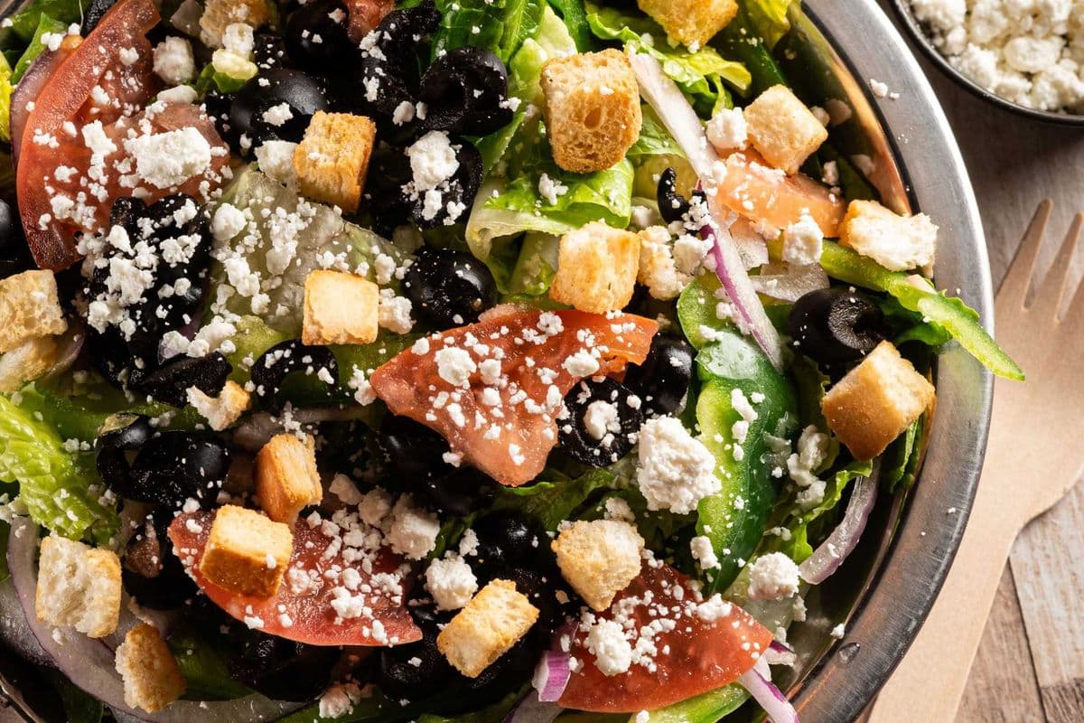 Chopped Feta Salad