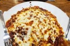 Spaghetti gratinée