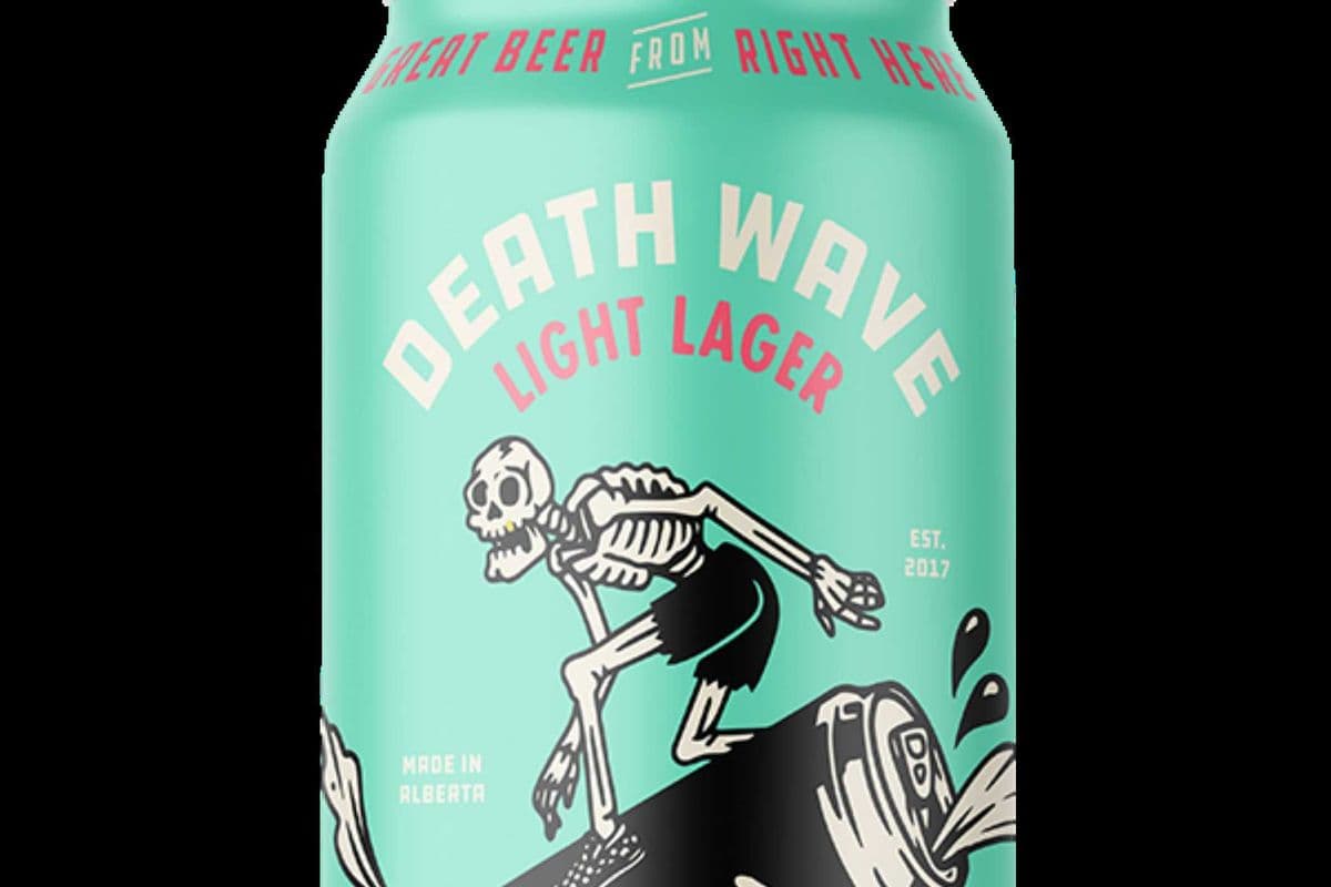 SEA CHANGE DEATH WAVE LIGHT LAGER 4 CANS (1 x 4 CANS)