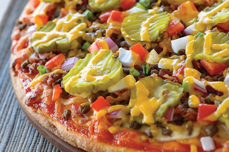 Medium Bacon Cheeseburger Pizza