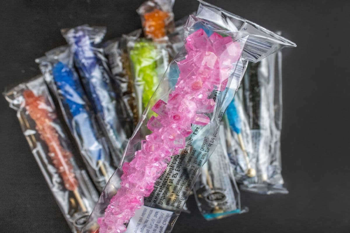 Rock Candy on a Stick